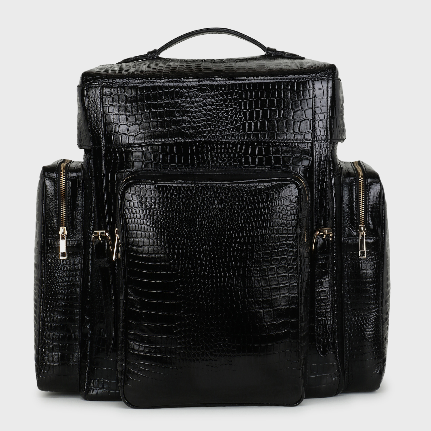 Beverly Alexander Strapped ‘Box’ Back pack